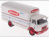 BERLIET GAK FOURGON BISCUIT BRUN 1-43 SCALE NJ68